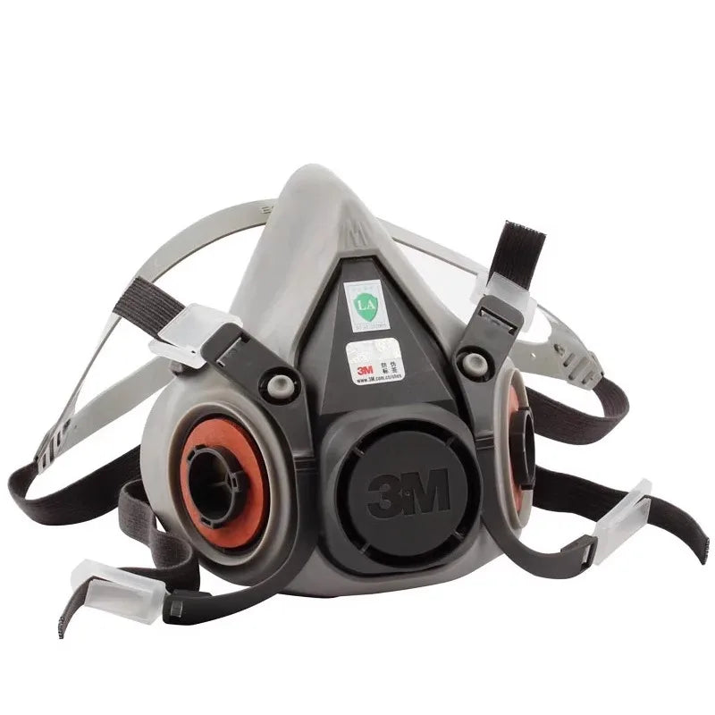 3M6200 Self-priming Filtering Gas Mask Half Mask For Paint Spraying