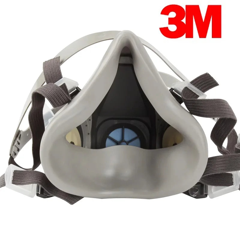 3M6200 Self-priming Filtering Gas Mask Half Mask For Paint Spraying
