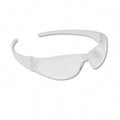 Crews CK100 Checkmate Wraparound Safety Glasses- CLR Polycarbonate Fra